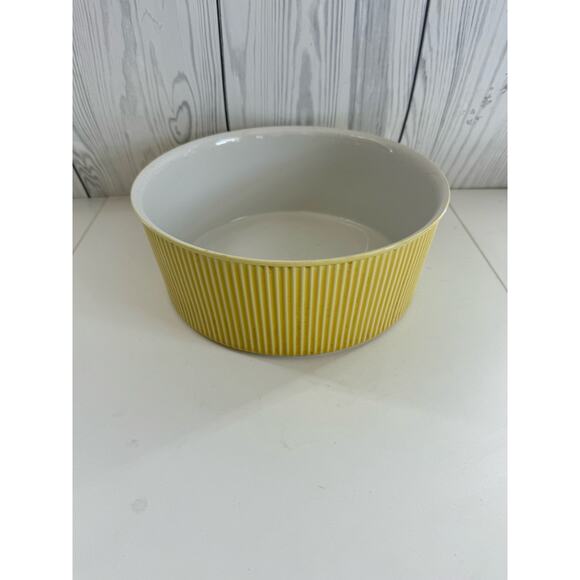 Vintage Villeroy & Boch Set of 3 MCM 50s/60s Nesting Casserole Bowls Yellow - Picture 13 of 16
